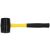 VOREL Ciocan cauciuc 1.000 g maner fibra de sticla 66 mm