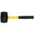 VOREL Ciocan cauciuc 1.200 g maner fibra de sticla 76 mm