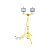 Trepied cu halogen dublu reflector 2 x 400 W