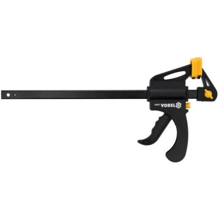 VOREL Clemă rapidă cu o singură mână 250 mm plastic