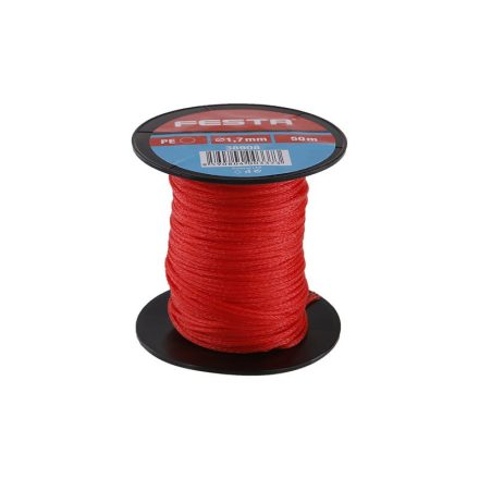 Snur zidar FESTA 50 fm x 1,7 mm rosu