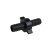 ROSA Conector furtun (cu clema) 3/4"-3/4"