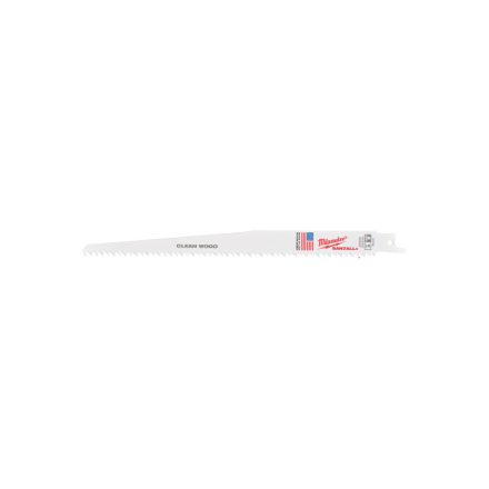 MILWAUKEE Lama pentru fierastrau reciprocant 230 mm / 6TPI bimetal Co (lemn, plastic) (5 buc) (48005016)