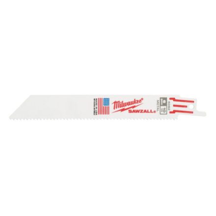 MILWAUKEE Lamă pentru fierăstrău cu acțiune de reciprocitate 150 mm / 10TPI (metal) (5 bucăţi)