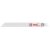 Lamă de fierăstrău sabie MILWAUKEE 200 mm / 10-14TPI bimetal (lemn, metal, plastic) (5 buc)