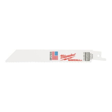 MILWAUKEE Lama pentru fierastrau sabie 150 mm / 10-14TPI bimetal (lemn, metal, plastic) (5 buc)