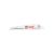 Lamă de fierăstrău cu coadă MILWAUKEE, 150 mm / 7/11TPI, bimetalic Co (pentru metal, lemn) (5 buc) (48005701)