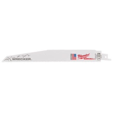 MILWAUKEE Lamă pentru fierăstrău sabie 230 mm x 7-10TPI bimetal Co (metal, lemn) (5 buc)