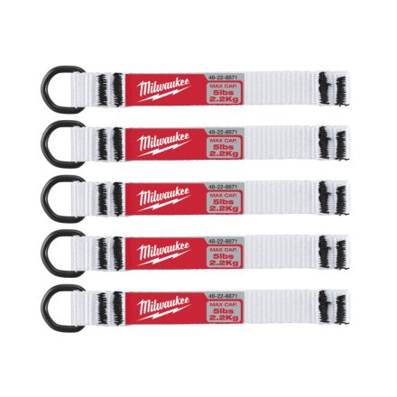 Banda de fixare MILWAUKEE QUICK CONNECT  până la 2,25 kg (5 buc)