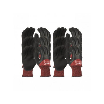 MILWAUKEE Mănuşi de protecţie rezistente la tăiere, iarnă 3/C - L/9 (12 perechi)
