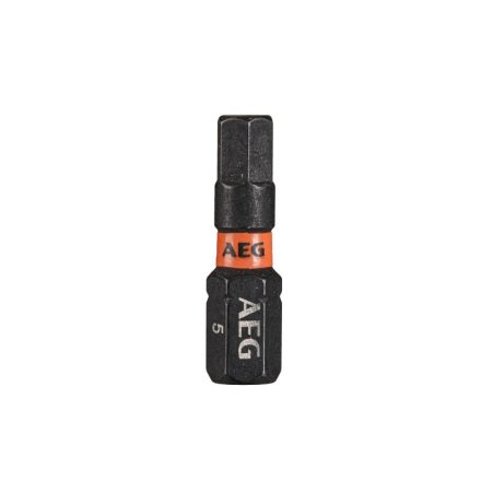 AEG vârf de vârf Allen 5 x 25 mm 1/4" (3 buc)
