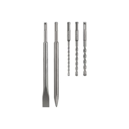 Set burghiu pentru piatră și bară de dăltuire AEG SDS-plus (5 piese)