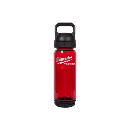 MILWAUKEE Sticlă de plastic roșie 740 ml PACKOUT™