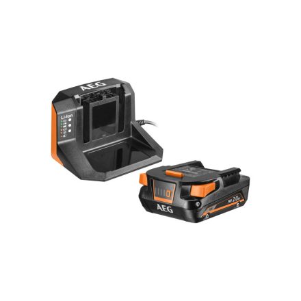 Set baterie și încărcător AEG SET L1820S 18 V / 2,0 Ah Pro Li-ion