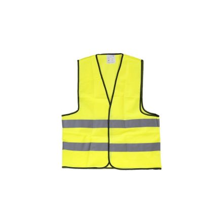 Vesta cu dungi reflectorizante galben FLUO XXL