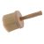 Perie disc 120 mm lemn
