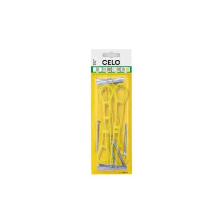 Element T rezistent CELO BTL pentru gips-carton + șurub metric M4 x 50 (4 buc)