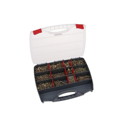 Set șuruburi pentru lemn 2000 buc 3,0-5,0 mm
