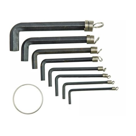 Set chei hexagonale 8 piese 2,0-10 mm