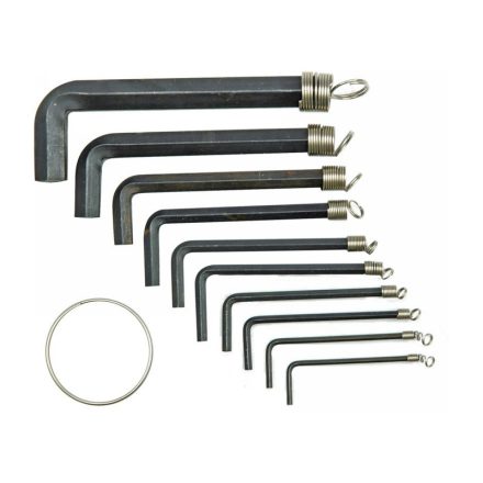 Set chei hexagonale 10 piese 1,5-10 mm