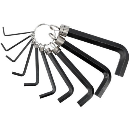 Set chei hexagonale 10 piese 2,0-14 mm