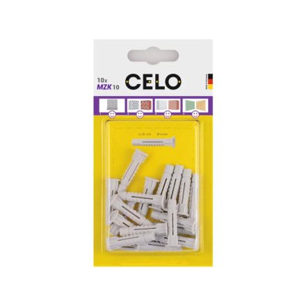 CELO MZK guler universal diblu din plastic 6 x 41 (10 buc)