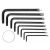 Set chei hexagonale VOREL 8 piese T10-T40 Torx