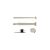 Diblu de nailon CELO FX O 8, (2 buc) șurub filetat dublu M5 x 70, (2 buc) șaibă de protecție din nailon, (2