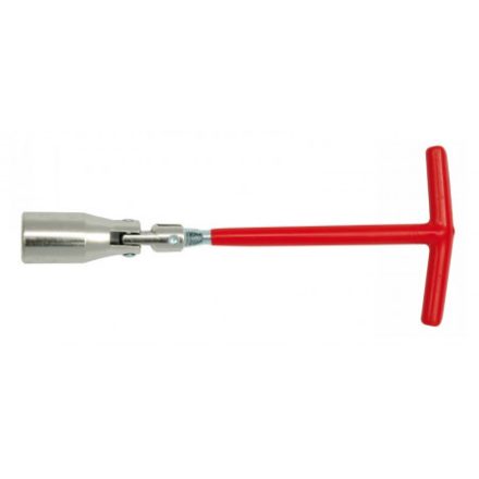 VOREL Cheie pentru bujii cu balamale 21 mm / 150 mm