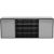 VOREL Dulap scule cu 2 uși 1580 x 265 x 630 mm
