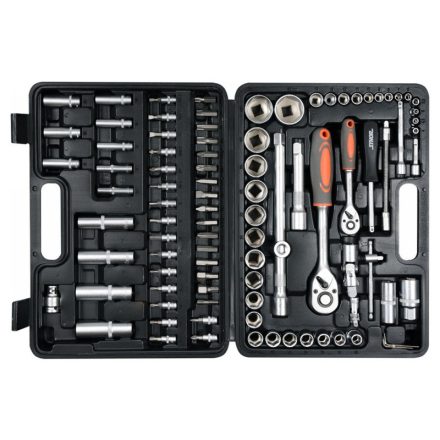 STHOR Set chei tubulare 94 piese 1/4", 1/2"