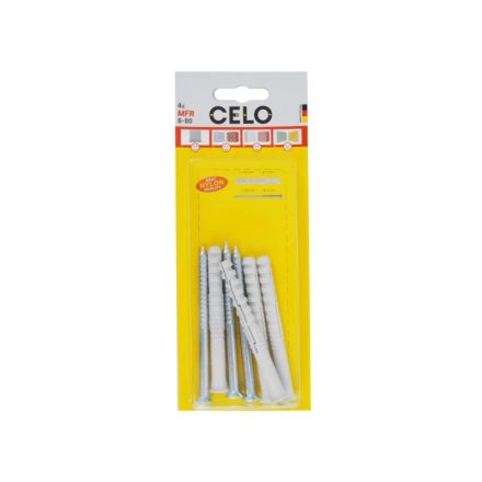 CELO Diblu din plastic MFR 8-80 SB TX (4 buc)