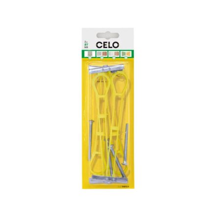 Element T rezistent CELO BTL pentru gips-carton + șurub metric M8 x 60 (2 buc)