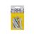 CELO MZK guler universal diblu din plastic 8 x 49 + șurub cu cârlig 5,8 x 78 (5 buc)