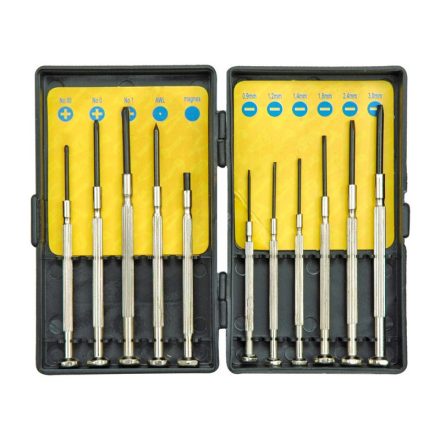 Set de șurubelnițe de precizie 11 piese