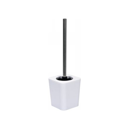 FALA perie de toaleta si suport Cuboid White
