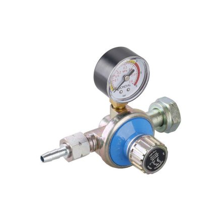 Supapă de reglare a presiunii cu manometru de 0-4 bar 1/4"x 3/8" filet tată 9 mm adaptor de conectare a furtunului