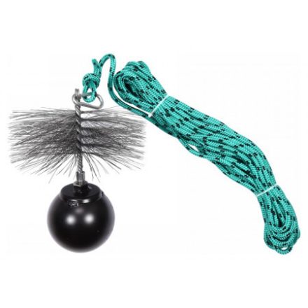VOREL Perie pentru curatarea cosurilor de fum cu bila 175 mm