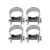 VOREL Colier de prindere 18 - 20 mm (4 buc)