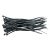 VOREL Bride pentru cablu 150 x 2,5 mm negru (100 buc)
