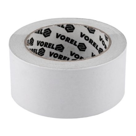 VOREL Bandă adezivă cu două fețe 50 mm x 25 m