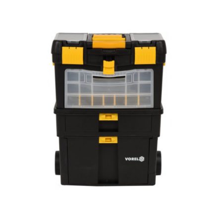 VOREL Cutie de scule cu roți cu organizator detașabil 460 x 220 x 620 mm