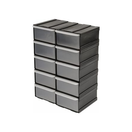 VOREL Suport șurub sertar 10 sertare 225 x 155 x 100 mm