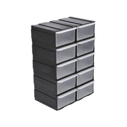 VOREL Suport șurub sertar 10 sertare 225 x 155 x 100 mm