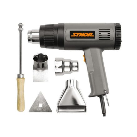 STHOR Suflanta aer cald 2000 W 350-550 °C cu accesorii
