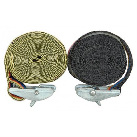 VOREL Set curele de fixare a încărcăturii 2 părți 2,5 mx 25 mm