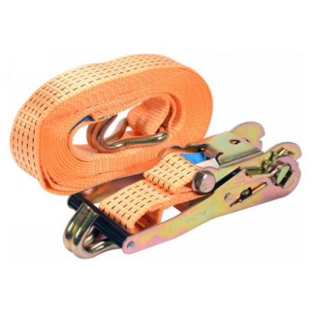 VOREL Curea de fixare a încărcăturii cu clichet 6 mx 50 mm / 5 t