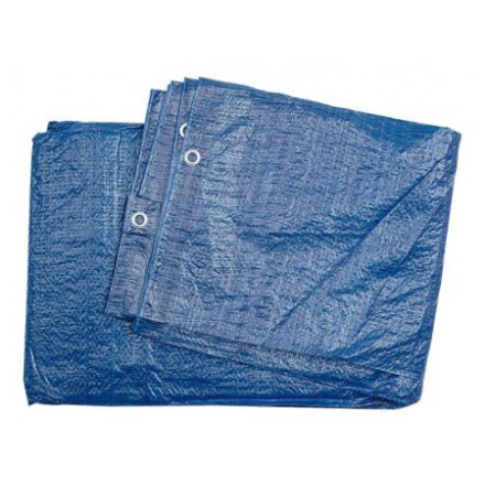 Pânză de acoperire Eco 6 m2 (2 x 3 m) 57 g/m2 albastru