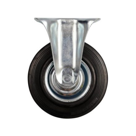 VOREL Roata industriala Furca fixa 75 mm 40 kg
