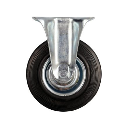 VOREL Roata industriala Furca fixa 125 mm 100 kg